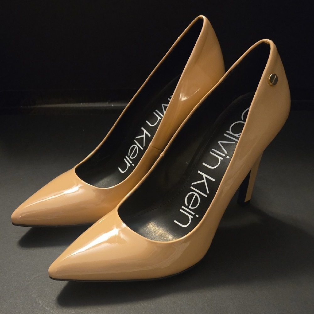 Calvin Klein Women's Beige Heels